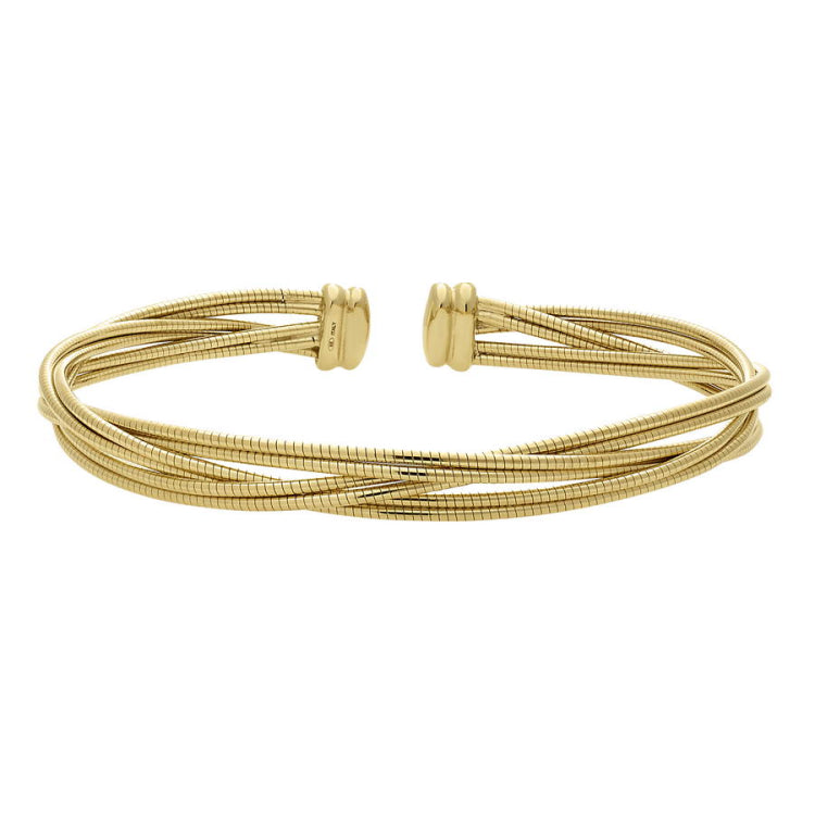 Twisted Omega Cuff Bracelet
