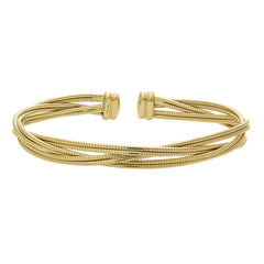Twisted Omega Cuff Bracelet