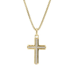 Simulated Diamond Center Channel Cross