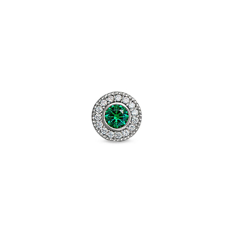 May Birthstone Bracelet Charm
