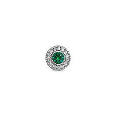 May Birthstone Bracelet Charm