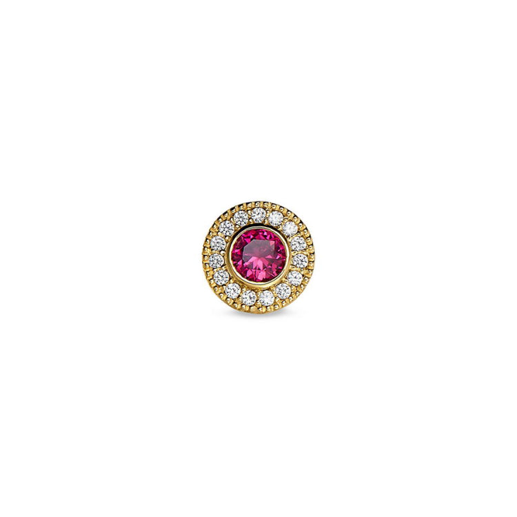 July Birthstone Bracelet Charm