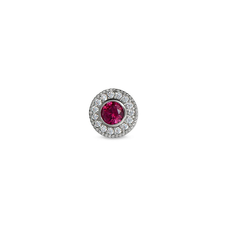 July Birthstone Bracelet Charm