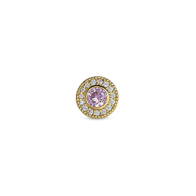 October Birthstone Bracelet Charm