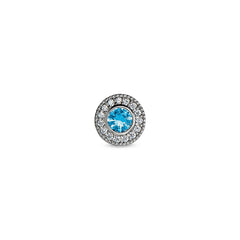 December Birthstone Bracelet Charm