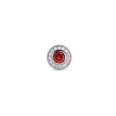 January Birthstone Bracelet Charm