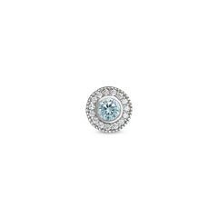 March Birthstone Bracelet Charm