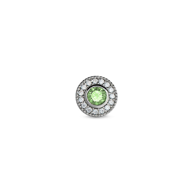 August Birthstone Bracelet Charm