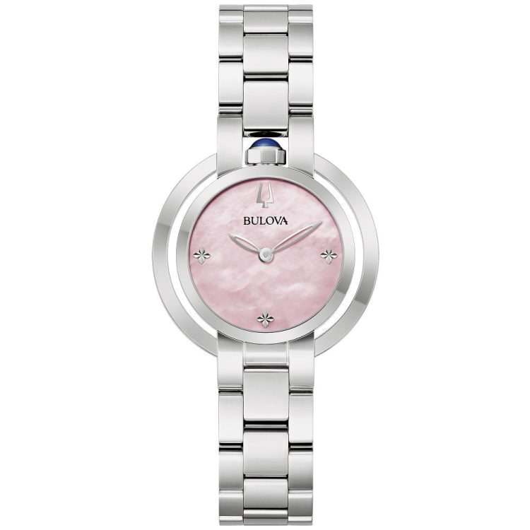 Bulova Stainless Steel Dress/Classic BUL Ladies Watch