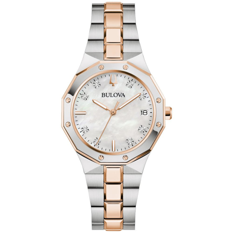 Bulova Stainless Steel Dress/Classic BUL Ladies Watch
