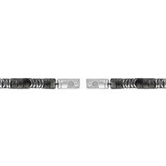 Bulova Sterling Silver 925 Performance Jewelry Mens Bracelet