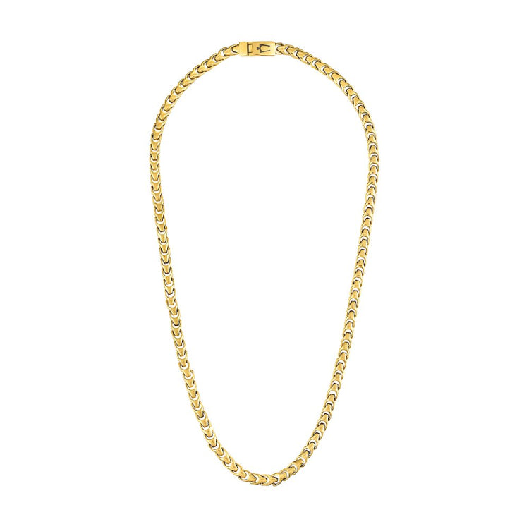Bulova Stainless Steel Classic Jewelry Mens Necklace