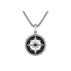 Bulova Stainless Steel Performance Jewelry Mens Necklace